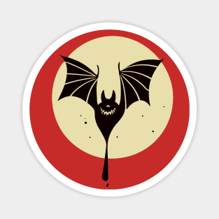 Night Bat - halloween Magnet